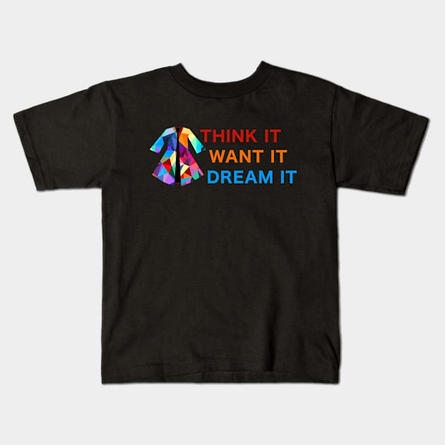 Joseph and the Amazing Technicolor Dreamcoat Kids T-Shirt by m&a designs